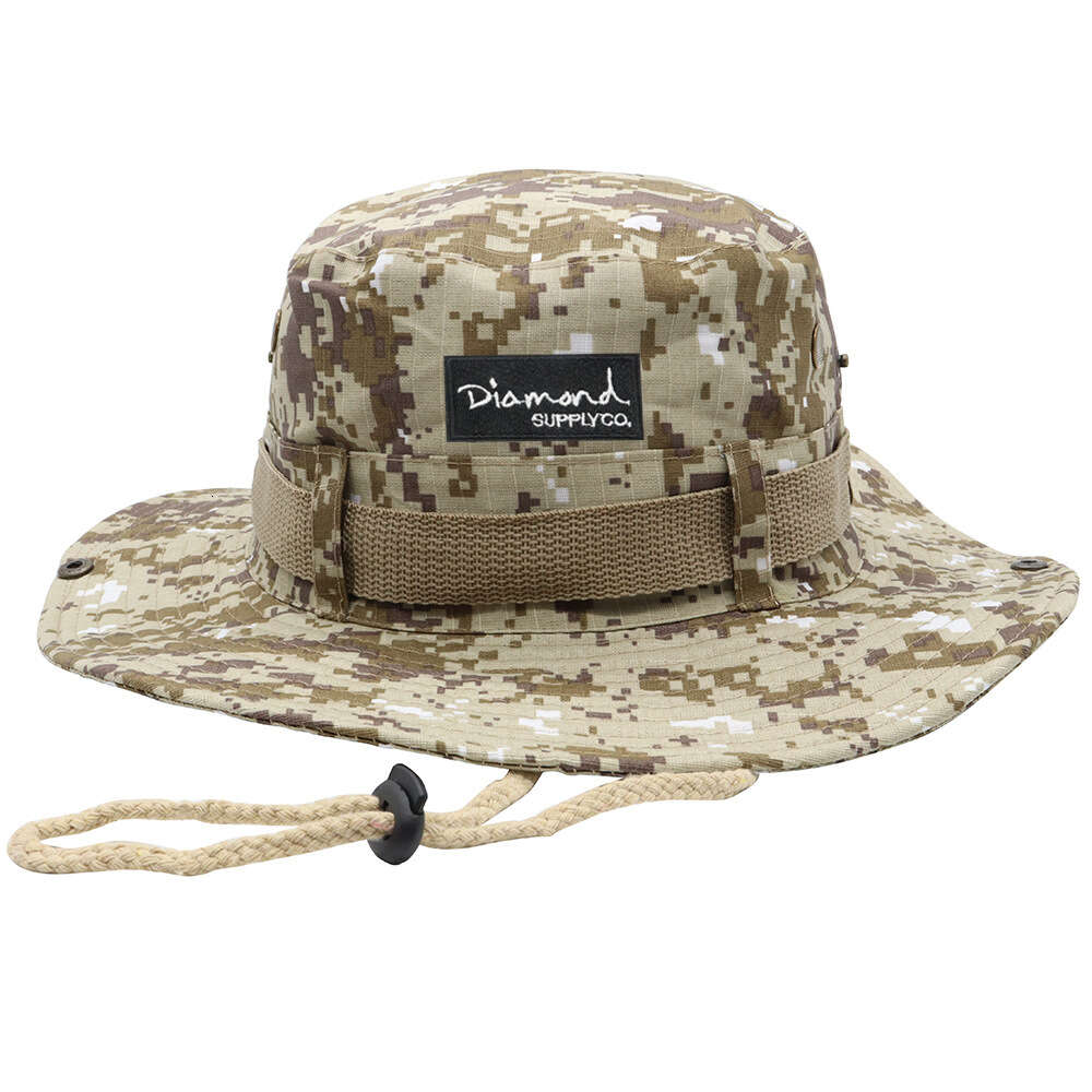 حوض مموه جديد في الهواء الطلق في الهواء الطلق في الجبال الصياد العصري العصري قبعة شمسية قبعة الصيد الرجال