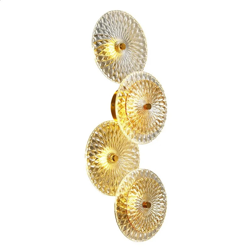 Постмодернистская светодиодная настенная лампа Sconce Nordic Luxury Creative Glass Design Sconcess High