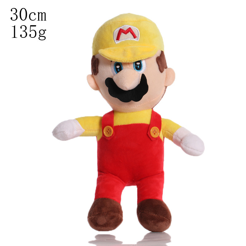 Groothandel schattige Luigi-kussens pluche speelgoed voor kinderspel Playmates Holiday Gifts Claw Machine Prijzen 20-30 cm