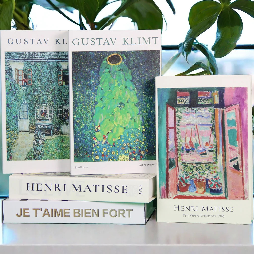 Matisse Klimt Fake Books Coffee Lakere