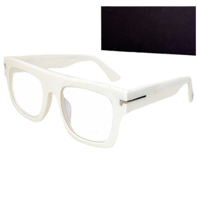 Lyxdesign Euro-Am Big Frame Unisex Koncise Square Plank Optical Glasses Temfun 52-20 för receptbelagda glasögon Fashion Star Goggles Full-Set Case