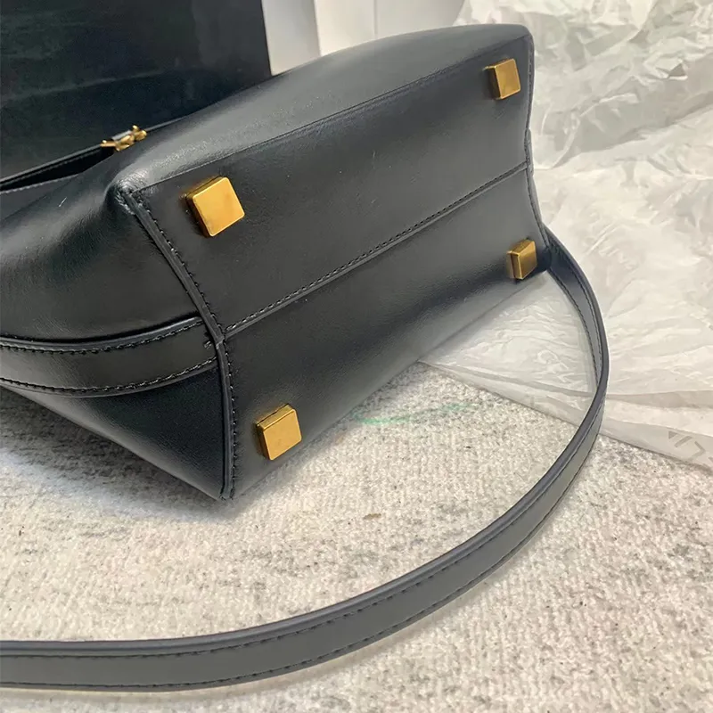 NEW Shiny Leather bucket bag high quality Shoulder Bags Women bags crossbody tote mini Purse high quality Luxurys handbags