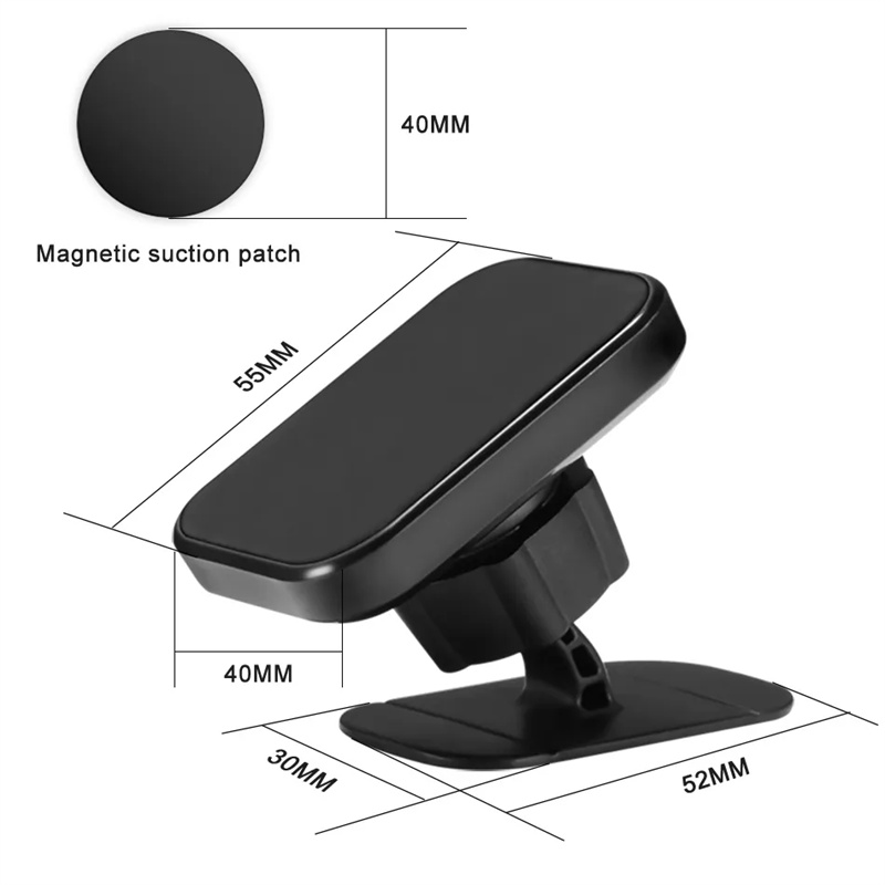 Magnetic Car Holder for GPS Air Vent Dashboard Strong Magnetic Stand Phone 360 Rotated Car Mount for Universal Cellphones Auto Accessories with Package