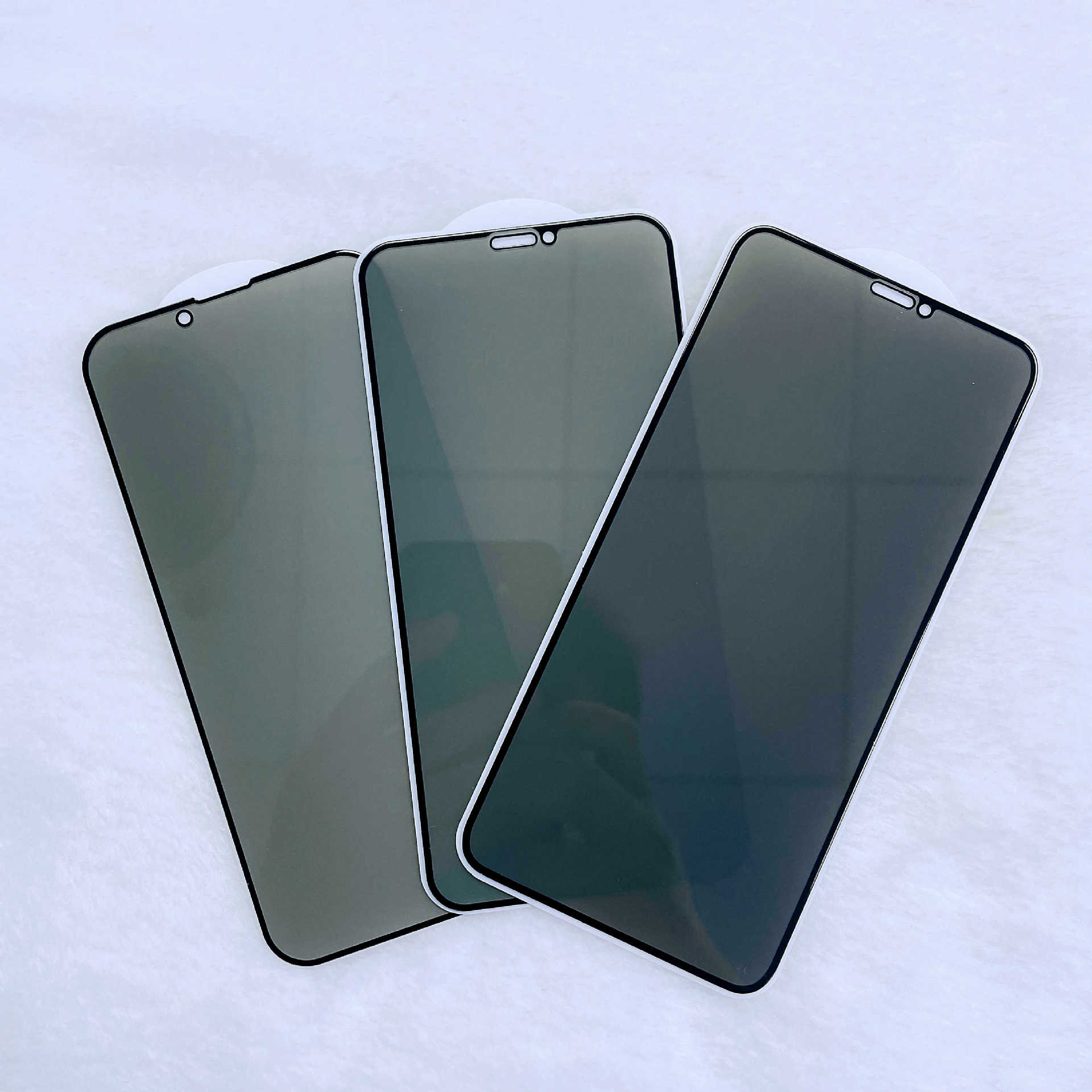 10 stks Privacy Glass Zwart Cover Screen Protector voor Apple iPhone 15Pro 15PromAx 15 14 13 12 11 Pro XR XS Max X Mini 8 7 6 Plus SE2020 Getemperde Glass Beschermingsfilm