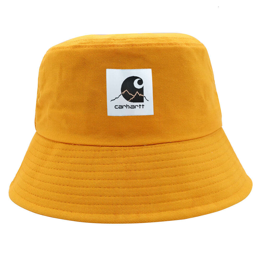 Fisherman d'été Coup de casquette Couleur solide Sunshade et vêtements de travail de crème solaire, étiquette de mode de couple de bassin décontracté, chapeau solaire, humidité des autocollants