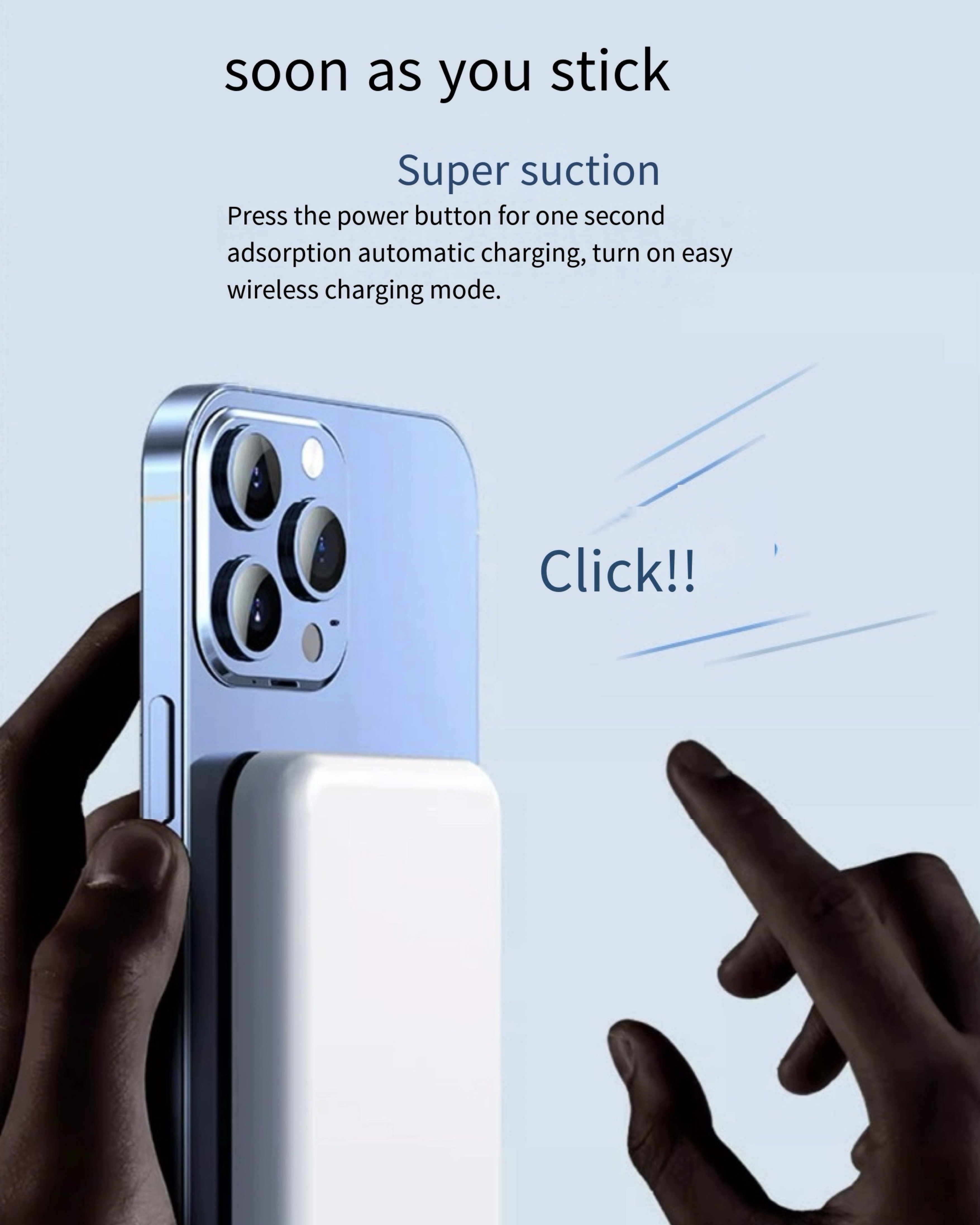 Mini Magsafe, Apple'ın yeni iPhone 15 Promax Charger 14 için süper ince ve taşınabilir, 20.000 mAh harici bir bataryaya sahiptir