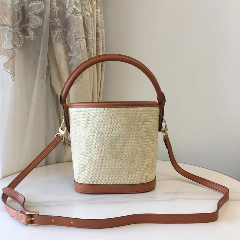 Handväskor Designerväska högkvalitativ hinkväska DHgate axelkedja väska designer kvinnor shopping crossbody väska märke läder hög kvalitet stor kapacitet fritidsäck