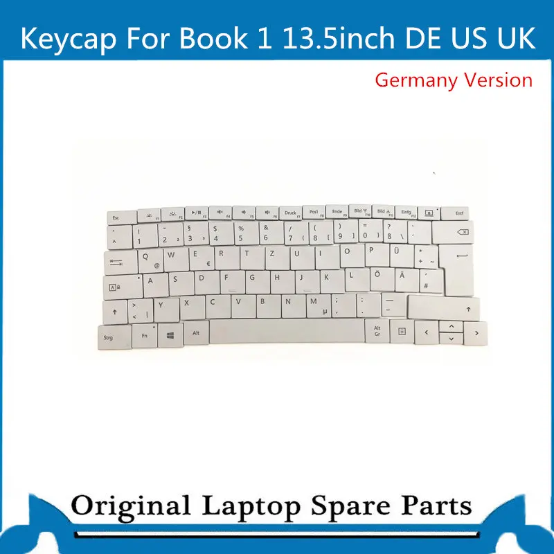 Caps Replacement 1704 1705 Germany Keyboard Key Cap for Surface Book 1 13.5inch Keycap DE Standard