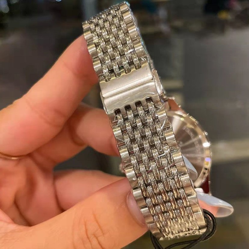 Moda bayanlar izle 36mm 29mm unisex erkek kadın kuvars kol saatleri paslanmaz çelik kaliteli kadın saat arı ikinci el çalışma281e