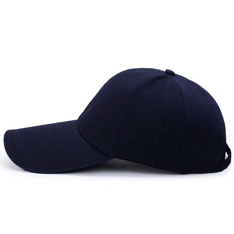 Bollmössor Kvinnor Baseballhatt Lång visir Knapp Solid Color Outdoor Wild Summer Sport Sun 2021 Gorras Q240403