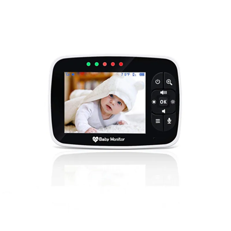 ACCESSOIRES DE BOUTRES: Couleur vidéo sans fil Accessoires de moniteur pour bébé, batterie de caméra de sécurité pour bébé nounou pour VB603,