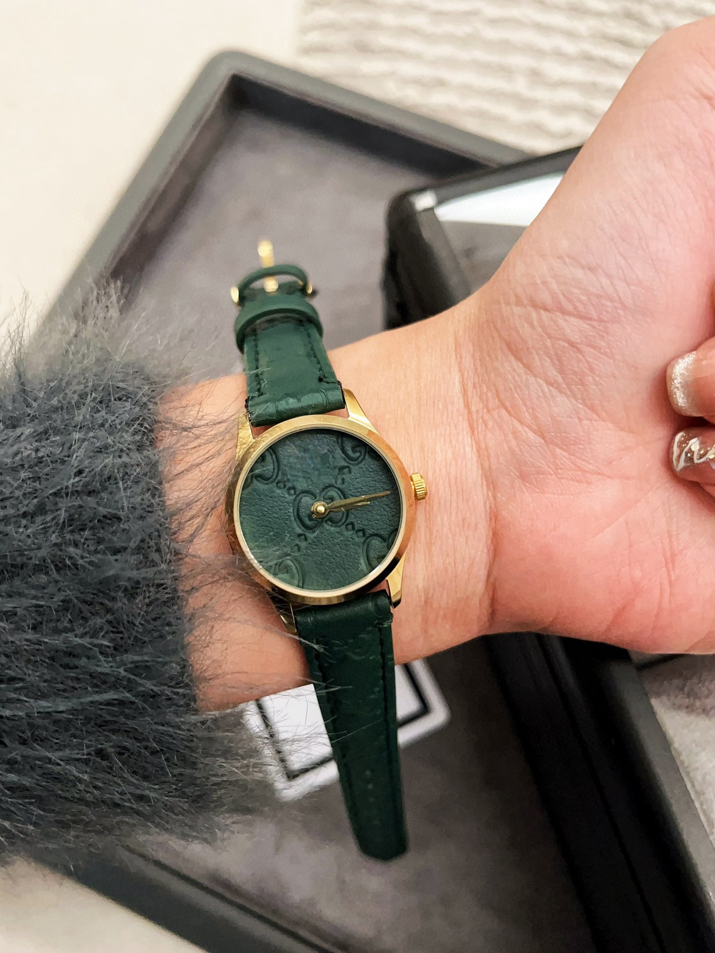2024 Nieuwe horloge dames geweven messing band armband luxe fritillaire kwarts klassieke blauwe kwarts beweging horloge voor mannen en vrouwen waterdichte solide link prx horloges