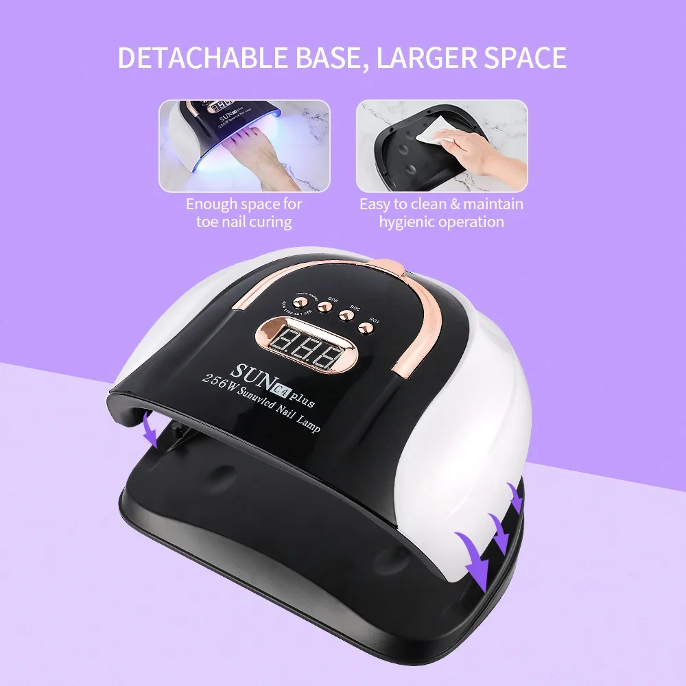 Kits 114W LED NAIL DROYER UV LAMP MANICURE HINE FAST DROOGEN ALLE GEL NAEL NAAST POOK SCHERM SMART SENSOR NAIL LAMP VOOR NAK ART SALON