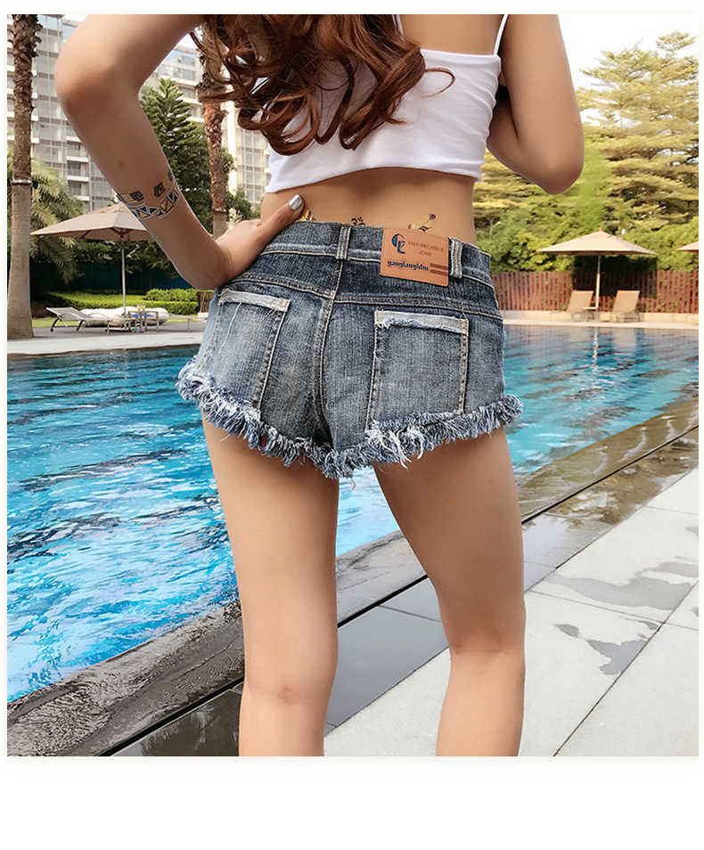 813 # meileiya Nouveau été pour femmes hautes jeans shorts pantalons chauds ultra courte femme sexy trous