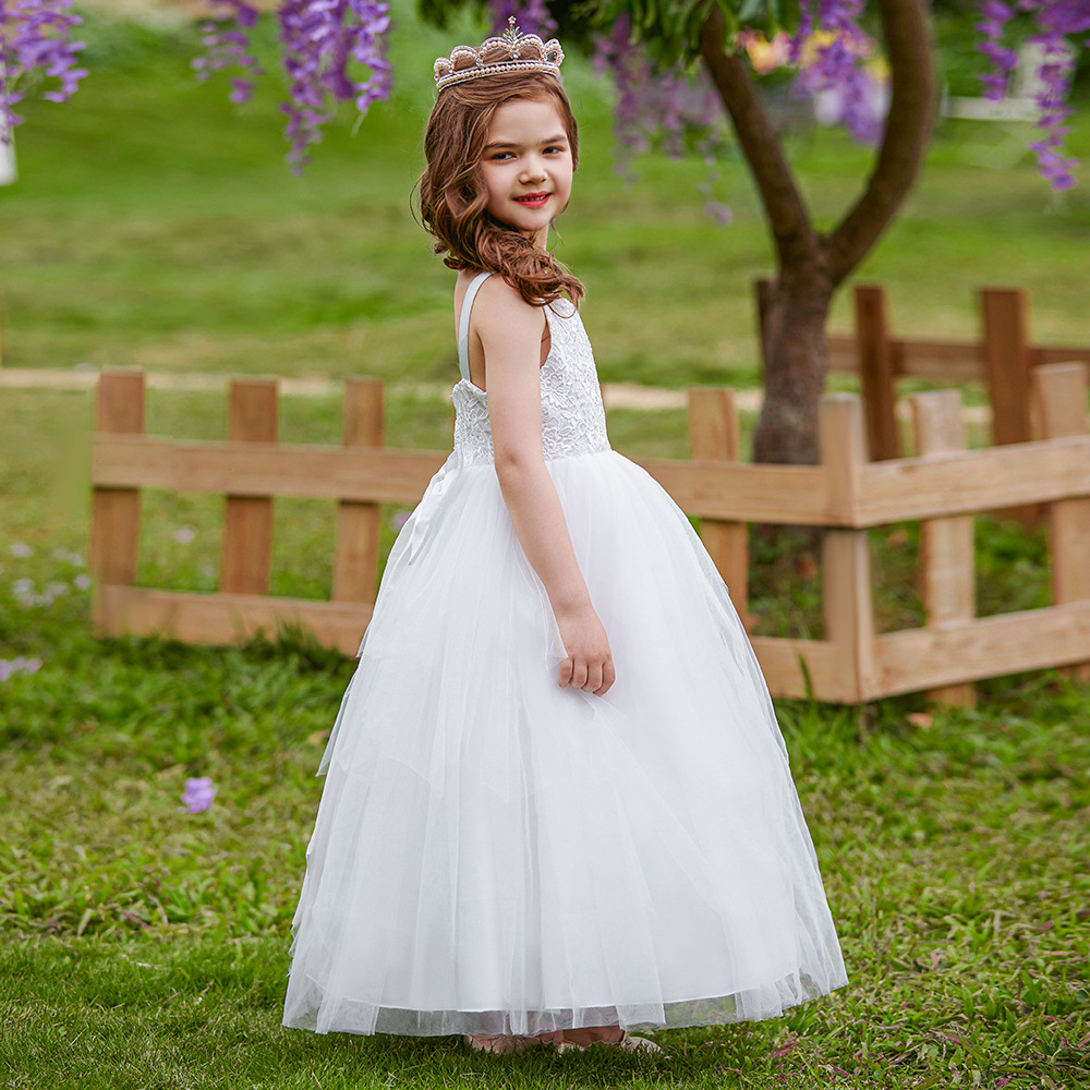 Vestidos de aniversário/festas da jóia rosa branco brilhante