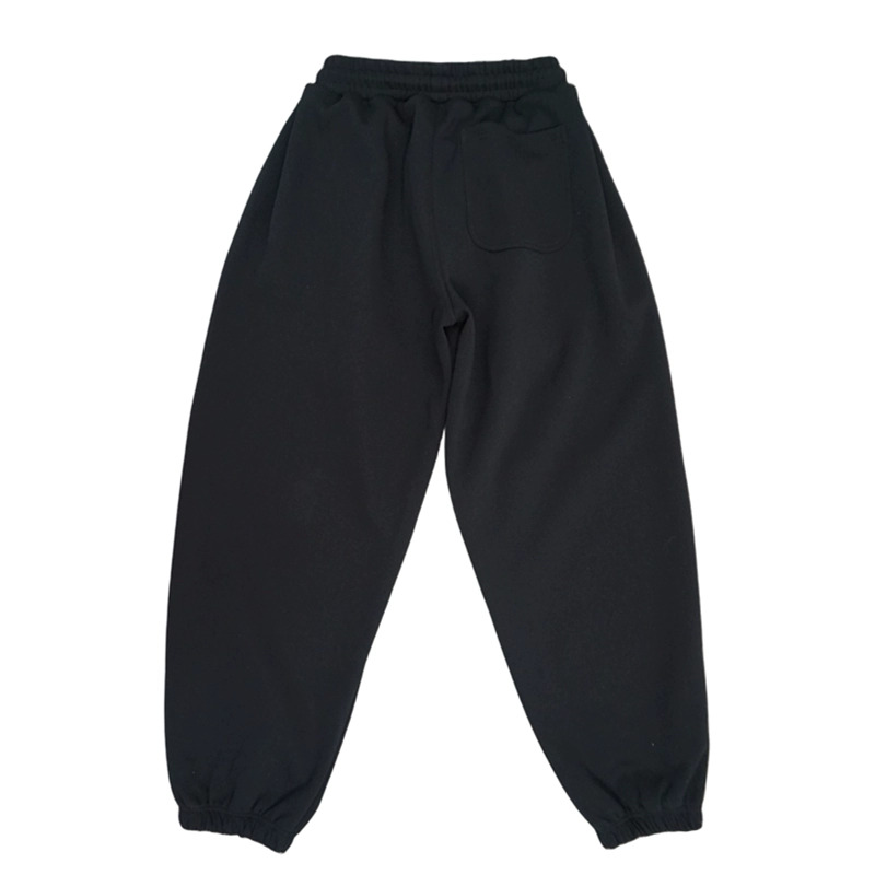 Lettres imprimées pantalons de survêtement hommes femmes jogger pantalon de survêtement pantalon noir 2024SS