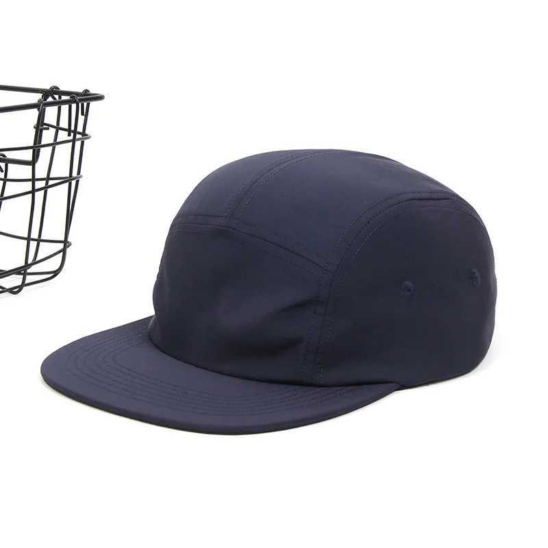 Ball Caps 5 Panel Snapback Cap Male Flat Peak Skateboard Hat Man Woman Big Size Baseball 55-60cm 60-62cm Q240403