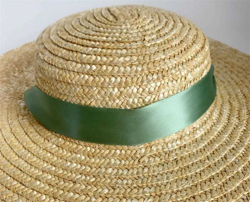 Seau de chapeaux à bord large 202204-2508851 ruban long ruban nature naturel enfant chapeau de soleil mignon décontracté Q240403