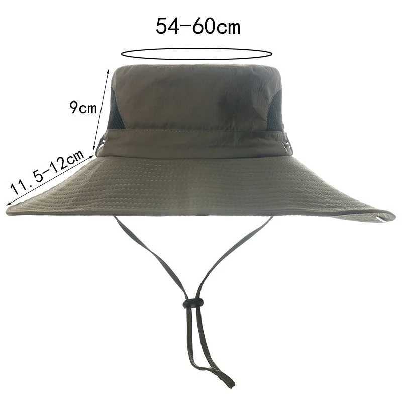 Chapeaux à bord large seau Camoland Mens SHATHOPHERATH SUMME UPF50 + SOL OUTDOOR MAIS BOESH BOONIE FISHERMAN Q240403