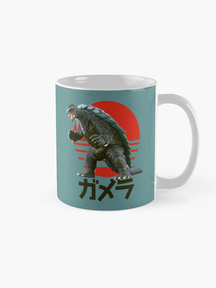 gamera attack Coffee Mug Funnys Cups Sets Customizable Thermal For 240407