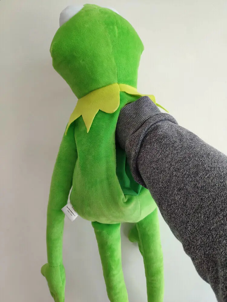 20/38/40/60 cm Kawaii Frogs Doll Kermit Plush Toy Plush Sofed Animal Soft Toy Drop Prezent Świąteczny dla dzieci 240328