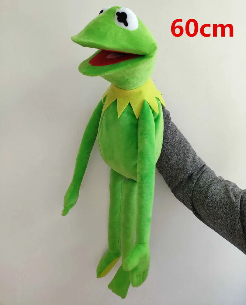 20/38/40/60 cm Kawaii Frogs Doll Kermit Plush Toy Plush Sofed Animal Soft Toy Drop Prezent Świąteczny dla dzieci 240328