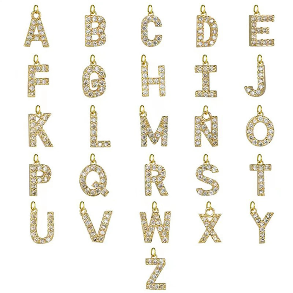Klassiska initiala halsband kvinnor AZ Letter Pendant Toggle Clasp 6mm Imitation Pearls For Jewelry Gift 240403