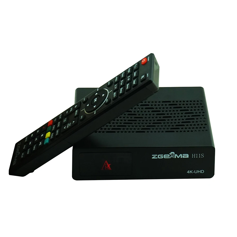 Box 2022 ZGEMMA H11S 4K UHD DVBS2X 1GB/16 GB Memory Linux System H.264 H.265 HD Digitale satelliet tv -decoder PK ZGEMMA H9S SE TV Box