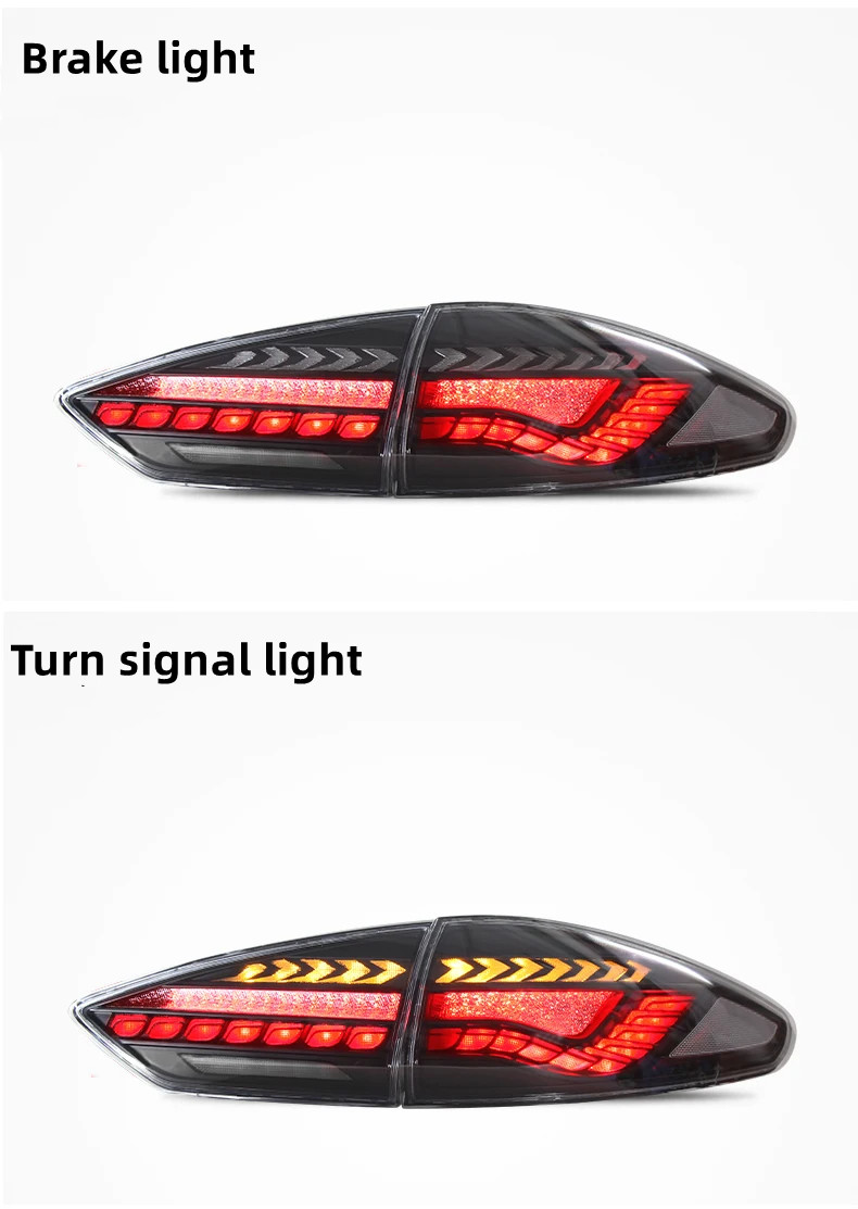 Lumière de voiture pour Ford Mondeo 20 19-20 21 Fusion Taillaves LED DRL Projecteur Lens Signal de virage dynamique lampe arrière à la soupçon