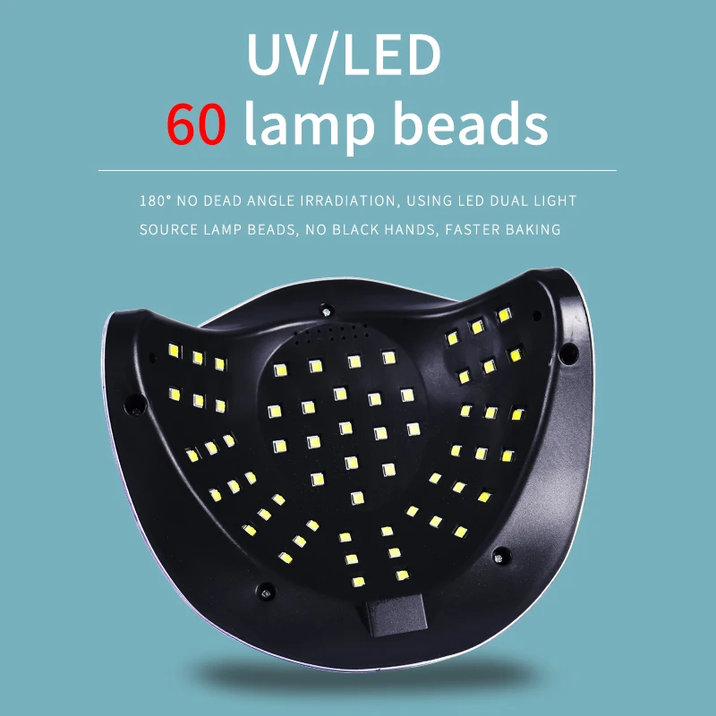 키트 네일 드라이어 선 Y13 UV LED 램프는 모든 젤 매니큐어 268W 벨트 UV 고전력 빠른 건조 지능형에 적합합니다.