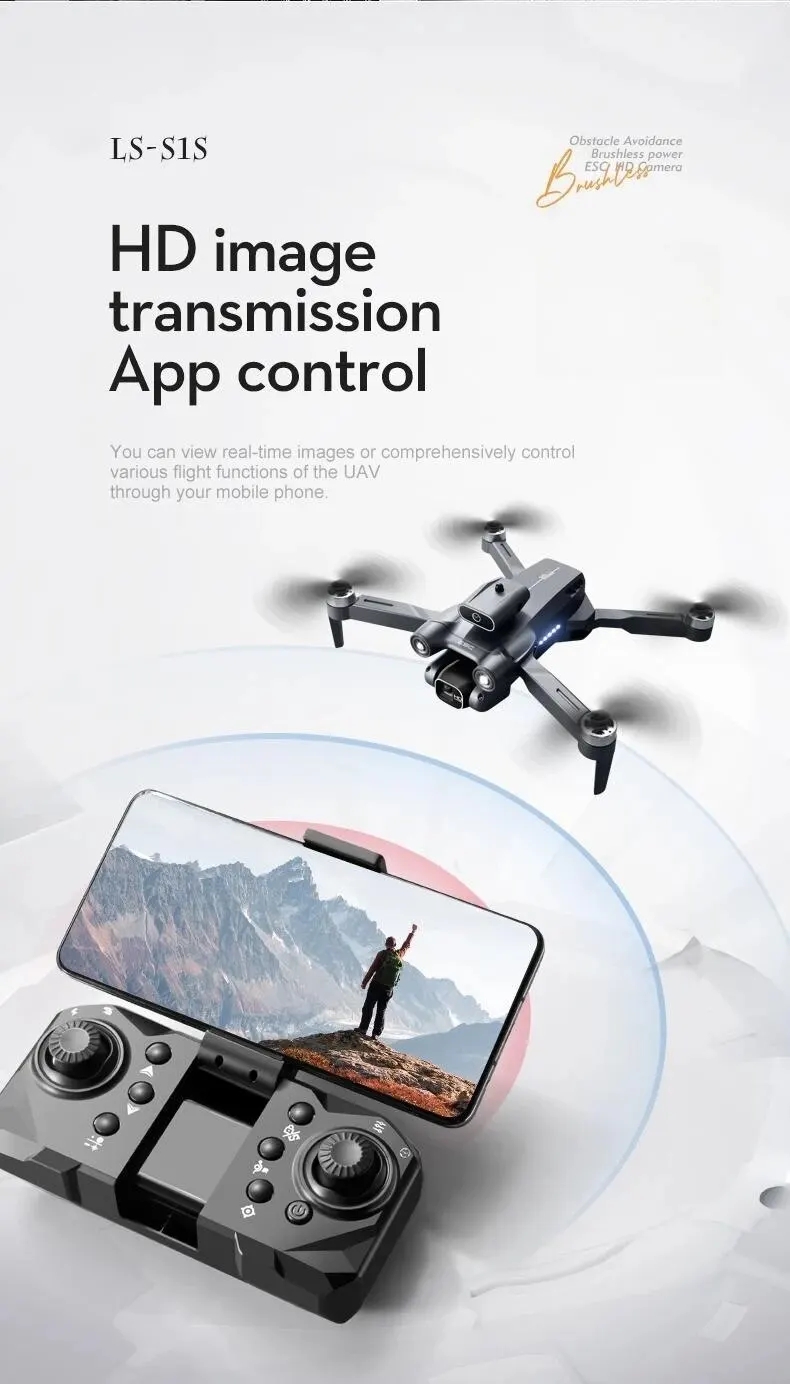 MINI AIRCRAFT DRONE 6K Professional 8k Caméras Obstacles Évitement des drones VR pliables sans balais avec une caméra 4K et un axe GPS Fabricant Gimbal