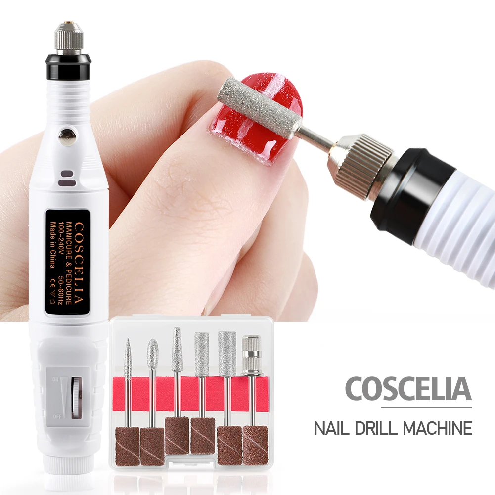 Dryers Coscelia 8ml Gel Nail Polish Soak Off Varnish Manicure Set Nail Drill Kit 36w Uv Led Lamp Nail Art Lacquer Tools Base Top Coat