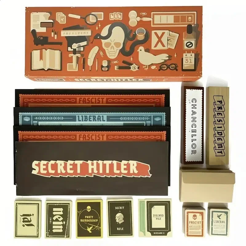 Secret Hitler Board Games Bgfhgdbv bvhdtt 240401