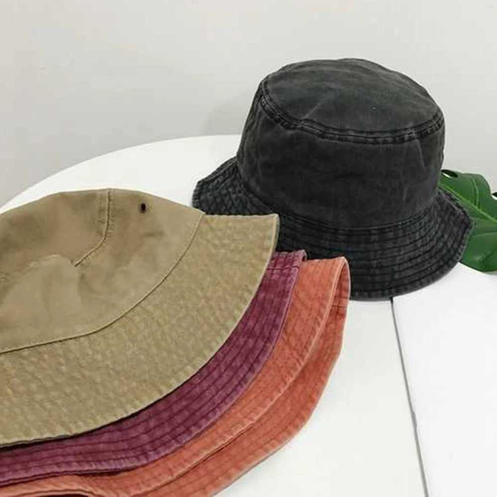 Breda Brim Hats Bucket 2019 New Fisherman Hat Unisex Fashion Bob Hip Hop Gorros Mens Panama Warm Outdoor Q240403