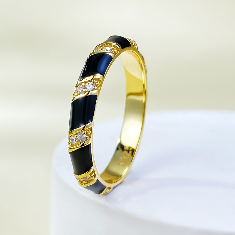 Anello di diamanti da laboratorio 100% reali 925 sterling in argento da festa la festa nuziale anelli uomo fidanzamento di gioielli Gift