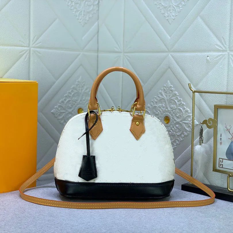 High Quality Designer Bag Lousis Vouton Bag Women`S Luxury Genuine Shell Bag Handbag One Shoulder Crossbody Fashion Bag