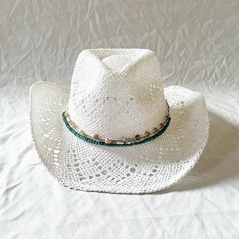 Wide Brim Hats Bucket Hats Rose Red Cowboy Straw Hat 2024 Western Cowboy Sun Hat Spring Knight Hat Neutral Jazz Hat Summer Wide brimmed Hat Sombrero hombre 240407