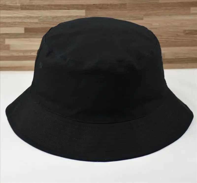 Wide Brim Hats Bucket Mens large-sized fisherman hat pure cotton sun mens bucket large Boonie 57-60cm 60-62cm 62-64cm Q240403