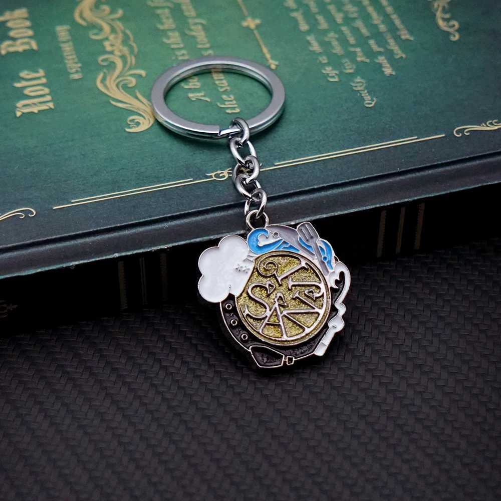 Kreki Lanyards Zoro Sanji Keychain Ace Sabo Wiselant Luffy Mens Anime Akcesoria Car Llaveros Q240403