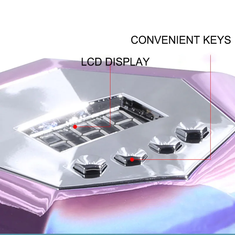 Śruby lampa paznokci lampa paznokciowa UV do suszącego żel paznokcia Poliska profesjonalna auto wykrywanie 4 timery manicure suszarka kolorowe narzędzie paznokciowe