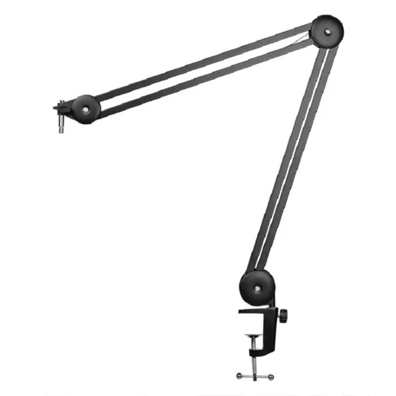 Stand P82F Clip Studio Suspension Scissor Arm Mount Microphone Boom Arm Mic Stand for Blue Yeti Snowball Yeti Nano etc.