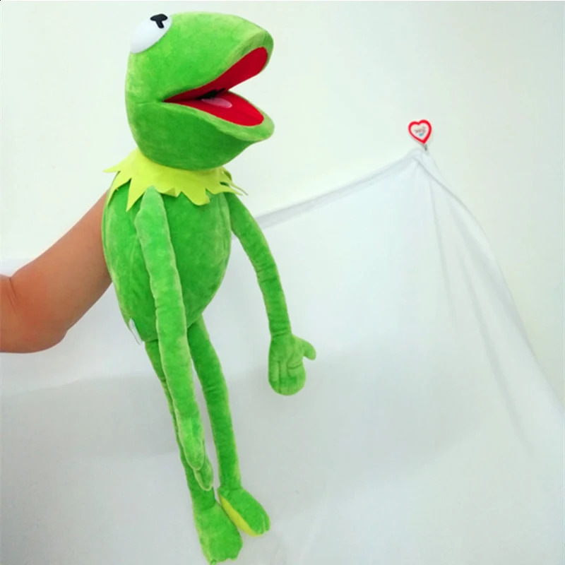 20/38/40/60cm Kawaii Frogs Doll Kermit Plush Pluxh Byled Animal Brinquedo de pelúcia macia Drop Drop Christmas Presente para crianças 240328