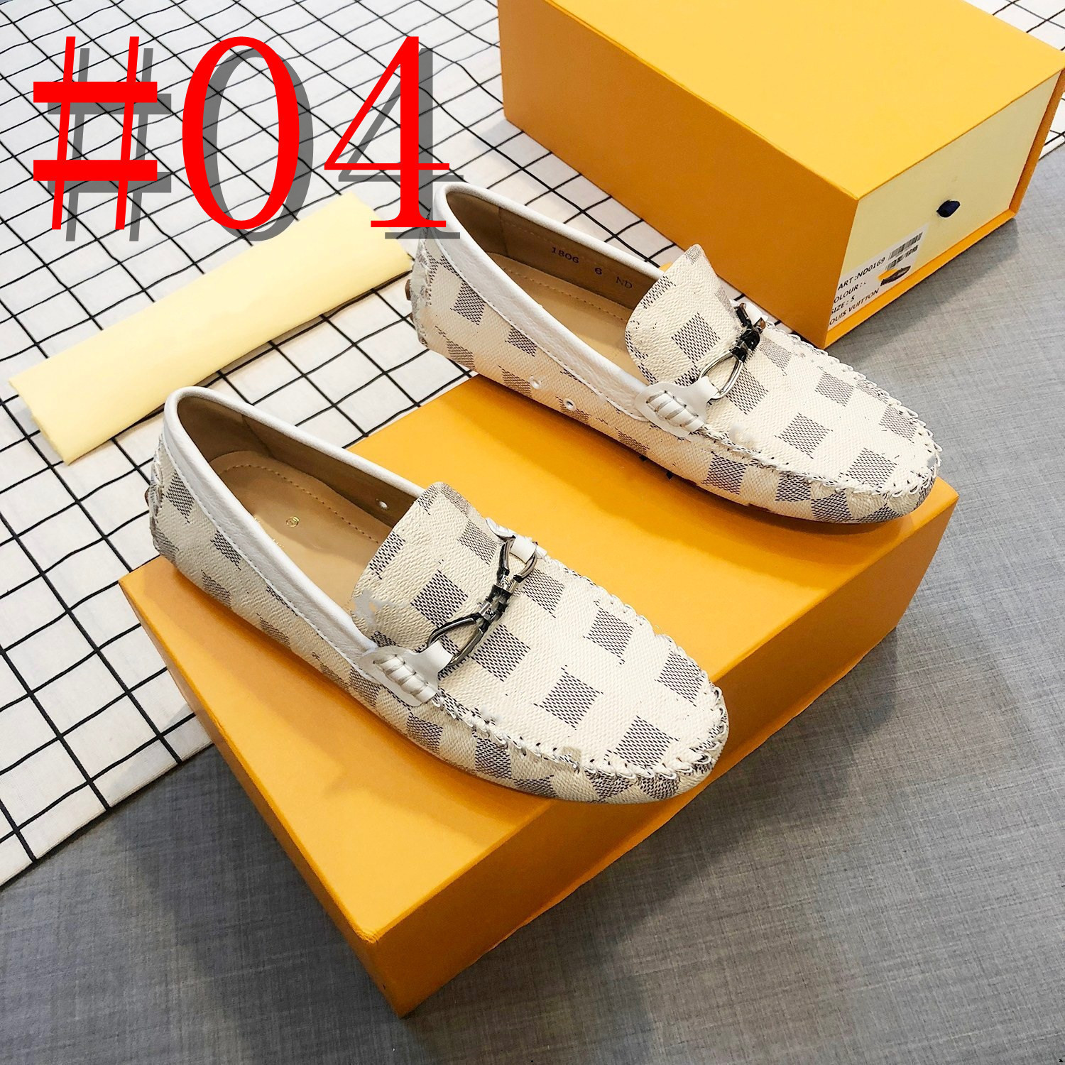 34Model mode mocka män designer loafers skor andas komfort slip-on mens drivskor lyx varumärke män loafers mens lata skor mockasins