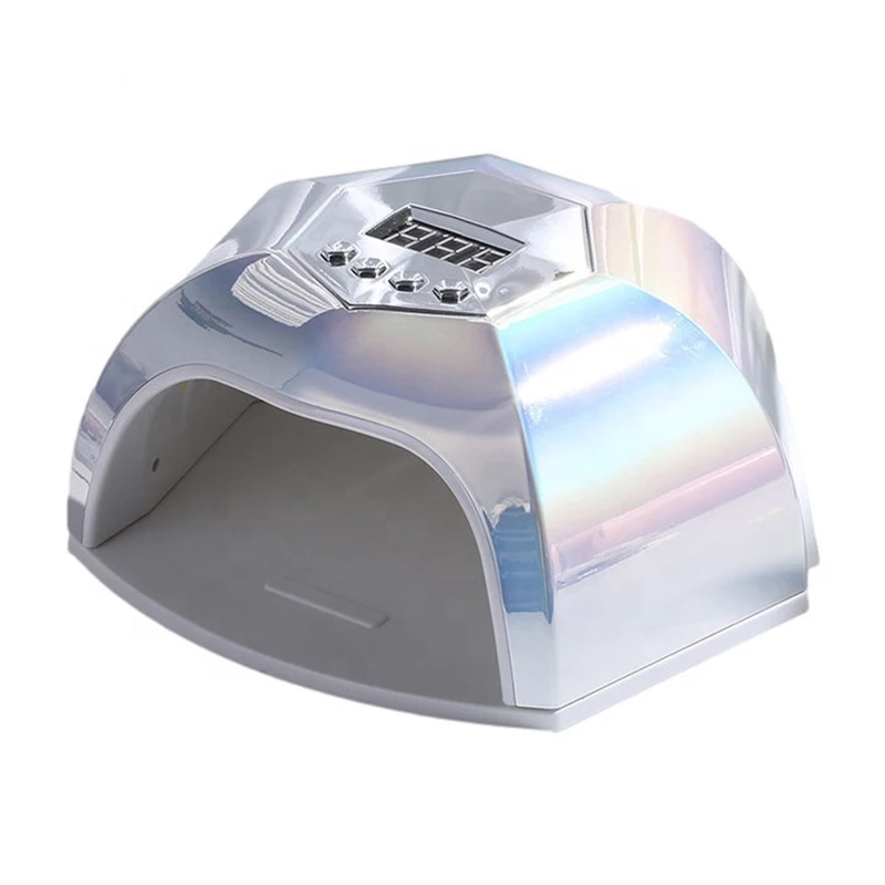 Cıvatalar tırnak kurutma makinesi UV 168W 42 Tüm jel oje için LED lamba hızlı kurutma lambası UV kabin ile zamanlayıcı akıllı sensör manikür araçları