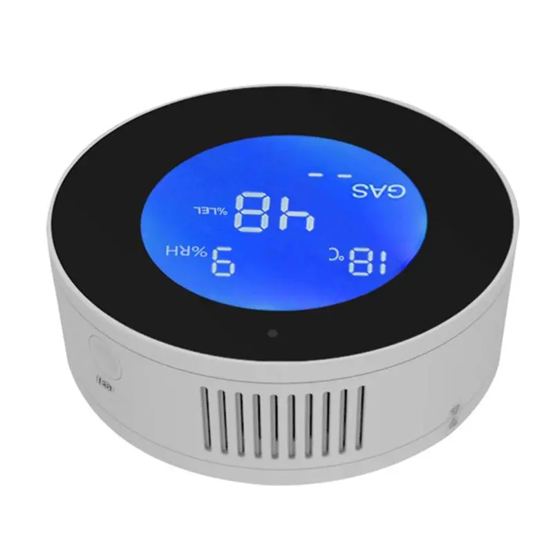 Tillbehör wifi tuya smart naturgasläckage detektor metan ch4 läckalarm monitor digital LCD -temperatursensor för hemkök G2AC