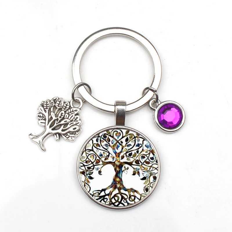 Keychains Bedanyards New Crystal Stone Tree of Life Declarent