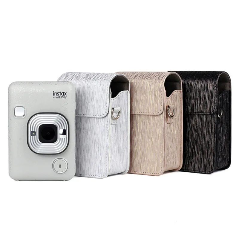 Camera For Fujifilm Instax mini Liplay Camera Accessory Artist Oil Paint PU Leather Instant Shoulder Bag Protector Cover Case Pouch