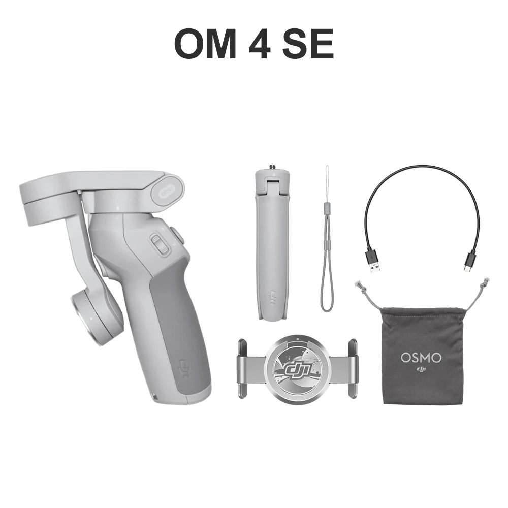 Gimbal DJI OM 4 OSMO MOBILE SE SEPRIMABLE ORIGINAL PLACHABLE GIMBAL STABLIZER MAGNETIN CONCEPTION DJI NOUVEAU EN STOCK