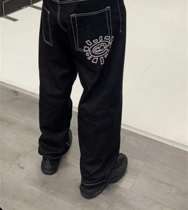 2024SS Jeans de qualité supérieure hommes femmes de meilleure qualité Hip Hop Hip Hop Denim Pantalon