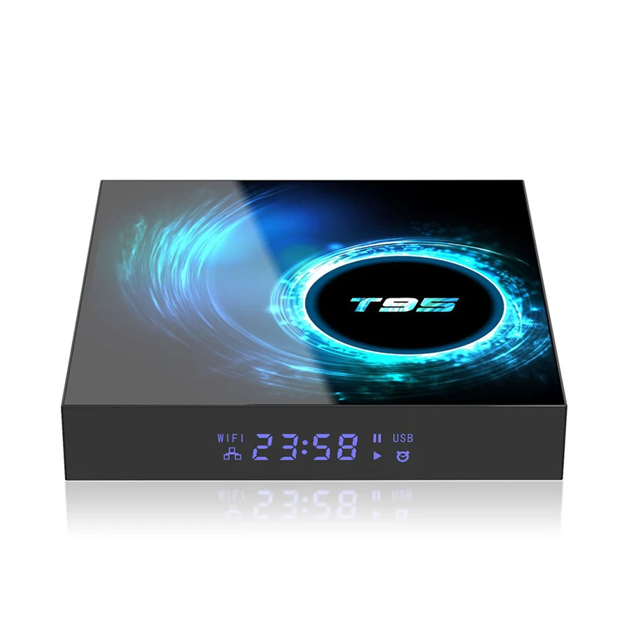 Box T95 H616 Smart Android TV Box Android 10 WiFi Support BT 6K 3D YouTube Google Play 4G 64 GB SET TOP Box 2022 Media Player